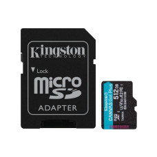 Карта памяти Kingston SDCG4/512GB Canvas Go Plus A2 U3 V30 512GB, в категории Карты флеш памяти
