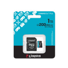 Карта памяти Kingston SDCG4/1TB Canvas Go Plus A2 U3 V30 1TB, оборудование в категории Карты флеш памяти