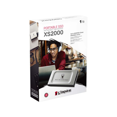 Внешний SSD диск Kingston 1TB XS2000 Серый