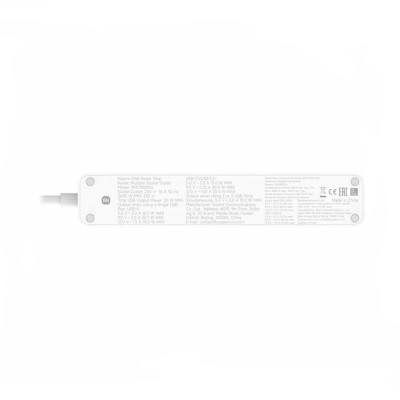 Удлинитель Xiaomi 20W Power Strip (2C1A) EU
