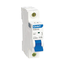 Автоматический выключатель CHINT NXB-63 1P 1A C 6kA, модельный ряд CHINT