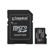 Карта памяти Kingston SDCS3/64GB Canvas Select Plus A1 U1 V10 64GB, серия Карты флеш памяти