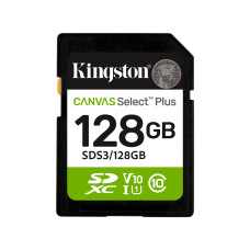 Карта памяти Kingston SDS3/128GB Canvas Select Plus C10 UHS-I U1 V10 128GB, оборудование в категории Карты флеш памяти