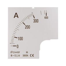Шкала для амперметра iPower 300/5, ассортимент в Измерение и Учёт