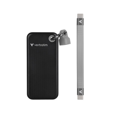 Внешний SSD диск Verbatim Pocket SSD 32190 1TB Чёрный