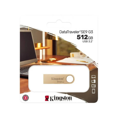 USB-накопитель Kingston DataTraveler SE9 G3 DTSE9G3/256GB 256GB Золотистый