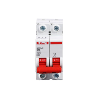 Автоматический выключатель Himel HDB3w 2Р 3А С 4,5кА