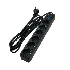 Сетевой фильтр SVC ZC6S-30M-USB/TypeC 3 м. 220 В, Сетевые фильтры, тройники в наличии