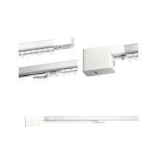Умный карниз для штор Яндекс, длина 2,4-4,5м, работает с Алисой, Zigbee, изделие в категории Дом и офис