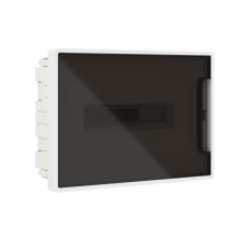 Щиток встраиваемый FRAME белый DKC F12B1WD 12 модулей с тонированной дверцей, FRAME подбор