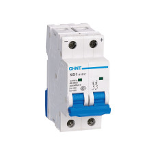 Автоматический выключатель CHINT NB1-63DC 2P C4A DC500В 6kA, раздел CHINT