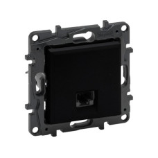 Информационная розетка одинарная Niloe Step RJ45 Кат.5e UTP Чёрный new, раздел Niloe