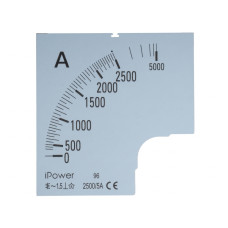 Шкала для амперметра iPower 2500/5, Измерение и Учёт ассортимент