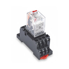 Промежуточное реле Himel HDZ9-5A 4P LED AC 230V, линейка Светосигнальная аппаратура и Реле управления