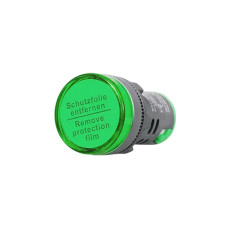 Сигнальная лампа Himel 22мм AC 240В зелёная, ассортимент в Светосигнальная аппаратура и Реле управления