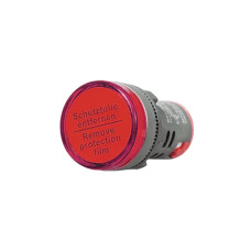 Сигнальная лампа Himel 22мм AC 240В красная, оборудование в категории Светосигнальная аппаратура и Реле управления
