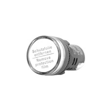 Сигнальная лампа Himel 22мм AC 240В белая, Светосигнальная аппаратура и Реле управления наличие в г. Павлодар