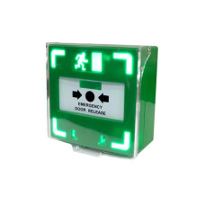 Извещатель пожарный ручной iPower HS-185E Green, ассортимент в Аналоговая ОПС