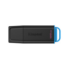 USB-накопитель Kingston DTXG2/128GB 128GB Чёрный/Голубой, все USB-накопители