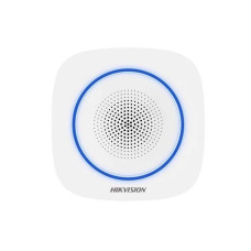 Внутренняя сирена с двусторонней аудиосвязью Hikvision DS-PS1-II-WE\Blue, ассортимент в Охранные и пожарные системы