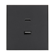 Розетка Inovao USB Чёрный, Inovao с доставкой (нейтрально, не коммерция)