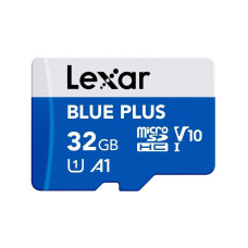 Карта памяти Lexar Blue plus LMSBLPL032G-BNANG 32GB + адаптер, оборудование в категории Карты флеш памяти