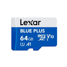 Карта памяти Lexar Blue plus LMSBLPL064G-BNANG 64GB + адаптер, в категории Карты флеш памяти