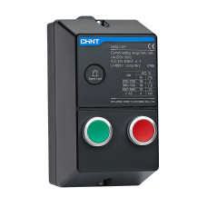 Электромагнитный пускатель в корпусе CHINT NXQ-5.5P 1.6-2.5A AC230В IP65, ассортимент в Контакторы